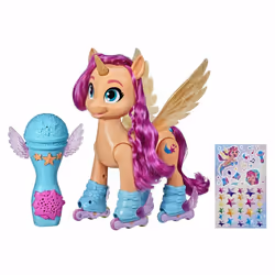 My Little Pony Sing 'N Skate Sunny Starscout, Fille, 5 an(s), Effets lumineux