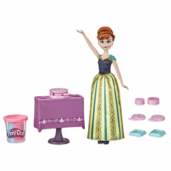 Disney Frozen Anna's Dessert Decorator, Poupée mannequin, Femelle, 3 an(s), Fille, Multicolore
