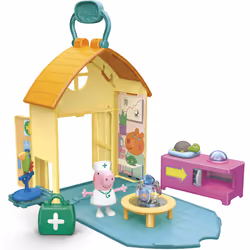 Peppa Pig F37575X0, Hôpital, 3 an(s), Multicolore, Plastique