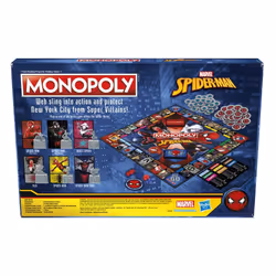 Monopoly F3968UE2 jeu de société Monopoly: Marvel Spider-Man Edition Stratégie