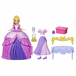 Disney Princess Secret Styles Fashion Surprise Rapunzel, Poupée mannequin, Femelle, 4 an(s), Fille, 84 mm, Multicolore