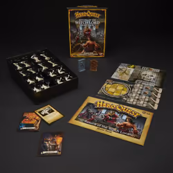 Hasbro Gaming Avalon Hill HeroQuest Return of the Witch Lord Quest Pack Extension de jeu de société Voyage/aventure