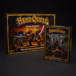 Hasbro Gaming Avalon Hill HeroQuest Return of the Witch Lord Quest Pack Extension de jeu de société Voyage/aventure