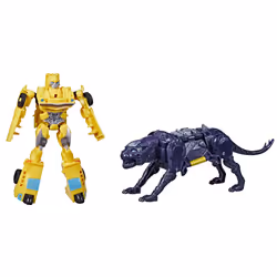 Transformers Movie Beast Alliance Combiner 2-pack BumbleBee, 6 an(s), Plastique, Bleu, Blanc