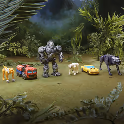 Transformers Movie Beast Alliance Weaponizer -pack Optimus Primal - Vue supplémentaire 13