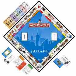 Monopoly E8714FR4 jeu de société Monopoly Friends Famille