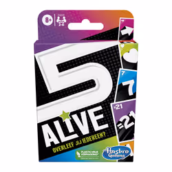 Hasbro Gaming 5 Alive, Jeu de cartes, Stratégie, 8 an(s), Edition standard