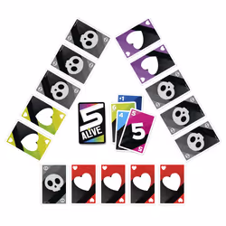 Hasbro Gaming 5 Alive Jeu de cartes Stratégie