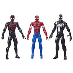 Marvel Spider-Man Titan Hero Series Spider-Man (Miles Morales) Armored Spider-Man Venom