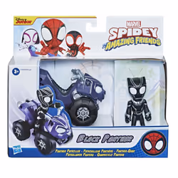 Marvel Spidey figurine 10 cm + véhicule asst