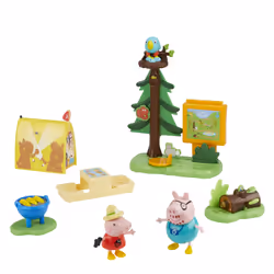 Peppa Pig Camping en forêt