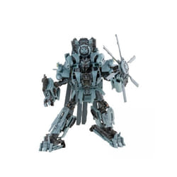 Figurine - Transformers - Mpm Vegas - Decepticon Blackout - 50 points darticulation - Mode hélicoptère
