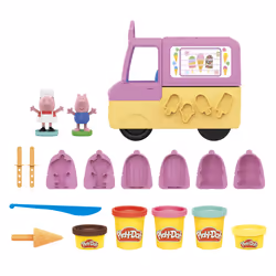 Play-Doh Peppa Pig Peppa et le camion de glaces, 3 an(s), Pâte à modeler, Multicolore
