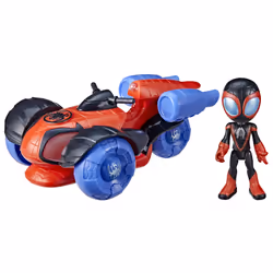 Marvel Spidey and His Amazing Friends Glow Tech Techno Racer