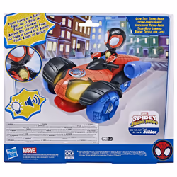 Marvel Spidey and His Amazing Friends Glow Tech Techno Racer - Vue supplémentaire 4
