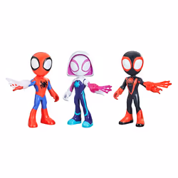 Marvel Spidey and His Amazing Friends Figurine de héros géantes, 3 an(s), Spidey et ses incroyables amis, Couleurs assorties, ...