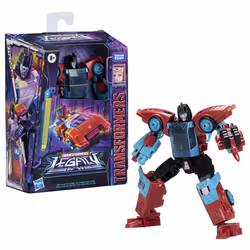 Transformers Legacy Deluxe Autobot Pointblank and Autobot Peacemaker