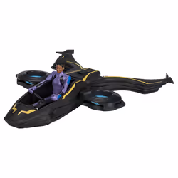 Marvel Avengers Véhicule du film Wakanda Forever qui lance des projectiles. Inclus, une figurine articulée 15 cm d'un personnage du film.