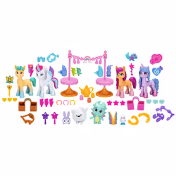 My Little Pony Amis de la Baie de Port-poney, 5 an(s), Multicolore, Plastique