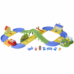 Peppa Pig F48225L0, Piste de véhicules de jeu, 3 an(s), AA, Plastique, Multicolore