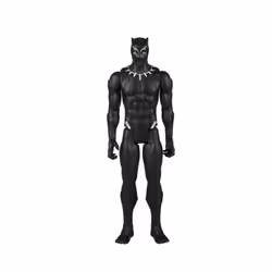 Hasbro Marvel Studios: Black Panther E1363ES6, 4 an(s), Noir, Argent, Plastique