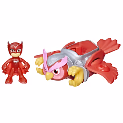 PJ Masks Pyjamasques Véhicule De Luxe Pyja-Destrier de Bibou, Véhicule de course, PJ Masks, 3 an(s), Plastique, Multicolore
