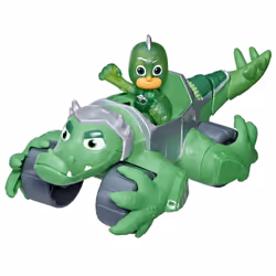 PJ Masks Pyjamasques Véhicule de Luxe Pyja-Destrier de Gluglu, Véhicule de course, PJ Masks, 3 an(s), Plastique, Multicolore