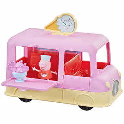 Peppa Pig Au camion de glace en famille