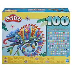 Play-Doh Wow Coffret 100 couleurs, 3 an(s), Non toxique, Multicolore, 100 pièce(s)