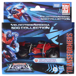 Hasbro Transformers: Legacy Generations VELOCITRON DLX ROAD ROCKE