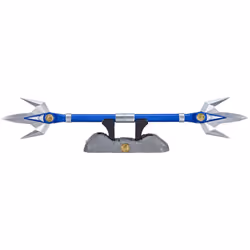 Power Rangers Lightning Collection Mighty Morphin Lance de pouvoir du Ranger Bleu, 18 an(s)