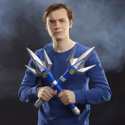 Power Rangers Lightning Collection Mighty Morphin Lance de pouvoir du Ranger Bleu - Vue supplémentaire 6
