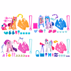 My Little Pony Poneys Magie des marques de beauté, 5 an(s), Couleurs assorties, Plastique