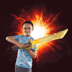 Power Rangers Dino Fury Sabre Megafury électronique, sons et lumières activés par le mouvement