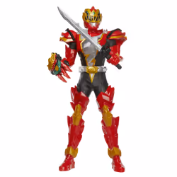 Power Rangers Dino Fury Ranger Rouge Attaque tournoyante, 4 an(s), Power Rangers, Noir, Or, Rouge