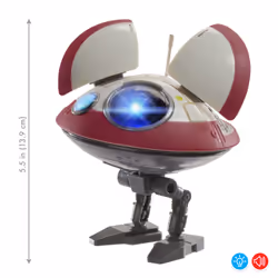 Star Wars Obi-Wan Kenobi figurine électronique interactive L0-LA59 (Lola) - Vue supplémentaire 21
