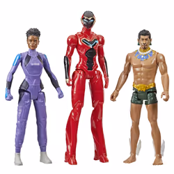 Hasbro Black Panther : Wakanda Forever Pack de 3 figurines Titan, 680 g
