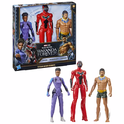 Hasbro Black Panther : Wakanda Forever Pack de 3 figurines Titan
