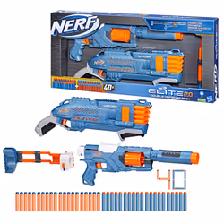 Nerf Elite 2.0 Pack Double Defense, Blaster jouet, 8 an(s), 99 an(s), 1,2 kg