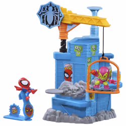 Marvel Stunt Squad Crane Smash, Action/Aventure, 4 an(s), Multicolore, Plastique