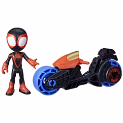 Marvel F74605X0, Moto, 3 an(s), Plastique, Noir, Bleu, Or, Rouge, Blanc
