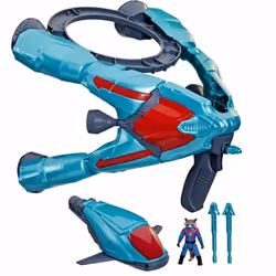 Marvel Guardians of the Galaxy Vol. 3 Galactic 2 in 1 Spaceship, Ensemble de véhicules, 3 an(s), Plastique, Bleu, Rouge