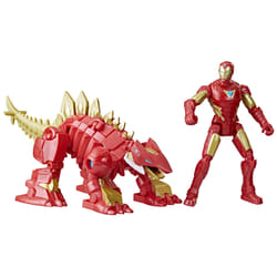 Marvel Avengers Marvel Mech Strike Mechasaurs Iron Man avec Iron Stomper Mechasaur