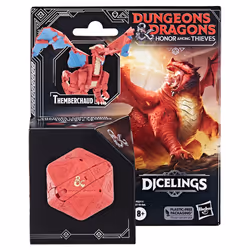 Dungeons & Dragons Honor Among Thieves monstre-dé Dicelings D&D dragon rouge