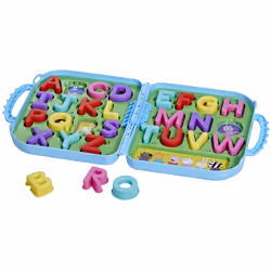 Peppa Pig Peppa's Alphabet Case, 2 an(s), Plastique, Multicolore