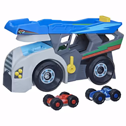PJ Masks Pyjamasques Camion Transporteur, Ensemble de véhicules, 3 an(s), Plastique, Multicolore