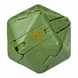 Dungeons & Dragons Dicelings, monstre-dé de collection D&D dragon vert, figurine de dragon