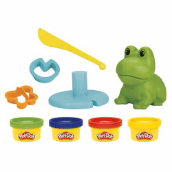 Play-Doh La grenouille des couleurs, Kit de loisirs créatifs pour enfants, 3 an(s), Non toxique, Argile, Multicolore