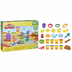 Play-Doh Grow Your Garden Toolset Jeu de pâte à modeler 454 g Multicolore