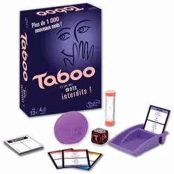 Hasbro Taboo Party Game, Garçon/Fille, 13 an(s), Taboo, Plastique, Multicolore, Blanc, Noir, Orange, Violet, Irlande